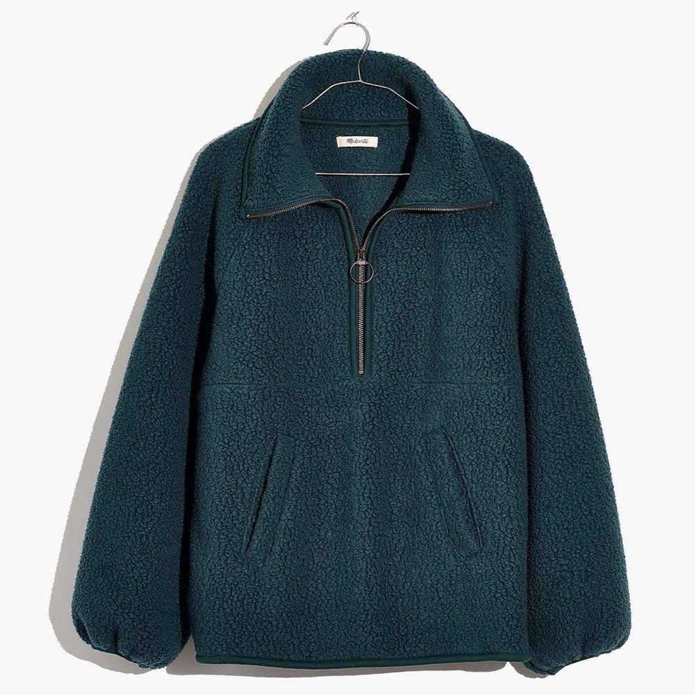 Madewell Polartec Fleece Half-Zip Jacket - New With Tags - Women’s S